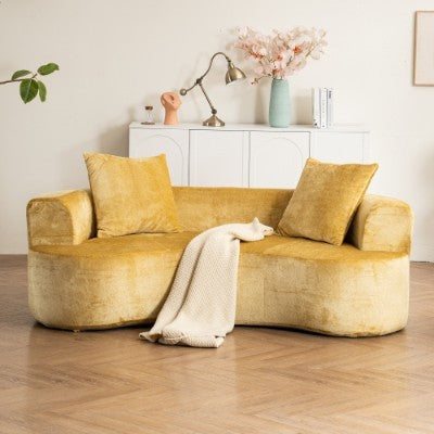 Moon Shaped Sofa and Modern Sleeper Cat Waist Sofa