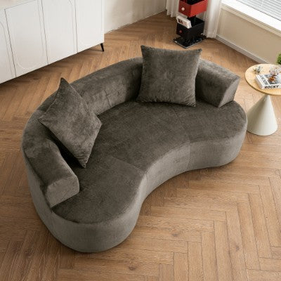Moon Shaped Sofa and Modern Sleeper Cat Waist Sofa